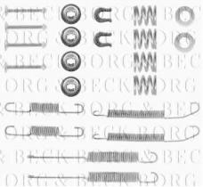 Borg & Beck BBK6070 - Kit de accesorios, pastillas de frenos