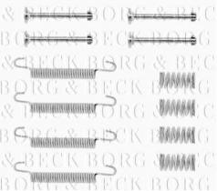 Borg & Beck BBK6074 - Kit de accesorios, pastillas de frenos