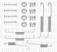 Borg & Beck BBK6076 - Kit de accesorios, pastillas de frenos