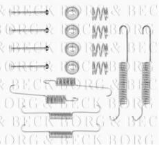 Borg & Beck BBK6087 - Kit de accesorios, pastillas de frenos