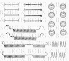 Borg & Beck BBK6092 - Kit de accesorios, pastillas de frenos