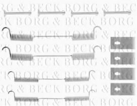 Borg & Beck BBK6101 - Kit de accesorios, pastillas de frenos