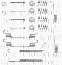 Borg & Beck BBK6112 - Kit de accesorios, pastillas de frenos