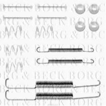 Borg & Beck BBK6116 - Kit de accesorios, pastillas de frenos