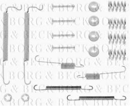 Borg & Beck BBK6118 - Kit de accesorios, pastillas de frenos