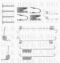 Borg & Beck BBK6135 - Kit de accesorios, pastillas de frenos