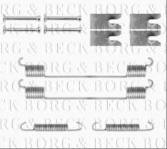 Borg & Beck BBK6148 - Kit de accesorios, pastillas de frenos