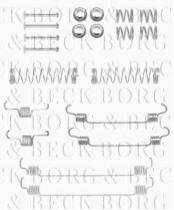 Borg & Beck BBK6166 - Kit de accesorios, pastillas de frenos