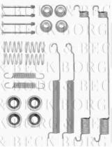 Borg & Beck BBK6195 - Kit de accesorios, pastillas de frenos