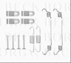 Borg & Beck BBK6205 - Kit de accesorios, pastillas de frenos