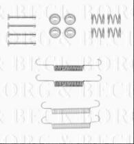 Borg & Beck BBK6206 - Kit de accesorios, pastillas de frenos