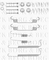 Borg & Beck BBK6212 - Kit de accesorios, pastillas de frenos