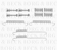 Borg & Beck BBK6216 - Kit de accesorios, pastillas de frenos
