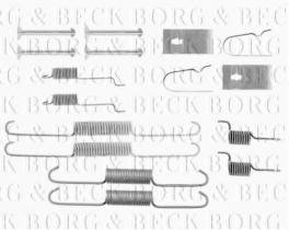 Borg & Beck BBK6220 - Kit de accesorios, pastillas de frenos