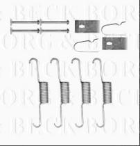 Borg & Beck BBK6227 - Kit de accesorios, pastillas de frenos