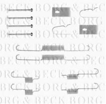 Borg & Beck BBK6244 - Kit de accesorios, pastillas de frenos