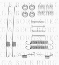 Borg & Beck BBK6300 - Kit de accesorios, pastillas de frenos
