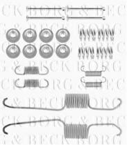 Borg & Beck BBK6302 - Kit de accesorios, pastillas de frenos