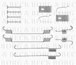 Borg & Beck BBK6303 - Kit de accesorios, pastillas de frenos