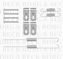 Borg & Beck BBK6319 - Kit de accesorios, pastillas de frenos