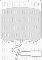 Borg & Beck BBP1000 - Juego de pastillas de freno