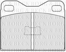 Borg & Beck BBP1006 - Juego de pastillas de freno