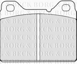 Borg & Beck BBP1007 - Juego de pastillas de freno