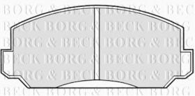 Borg & Beck BBP1009 - Juego de pastillas de freno
