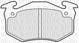 Borg & Beck BBP1018 - Juego de pastillas de freno