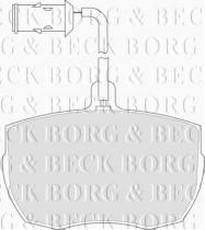 Borg & Beck BBP1026 - Juego de pastillas de freno