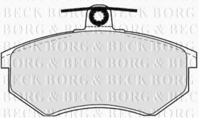 Borg & Beck BBP1027 - Juego de pastillas de freno