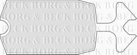 Borg & Beck BBP1034 - Juego de pastillas de freno