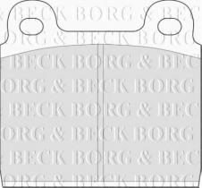 Borg & Beck BBP1040 - Juego de pastillas de freno