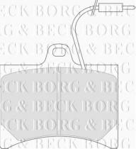 Borg & Beck BBP1045 - Juego de pastillas de freno