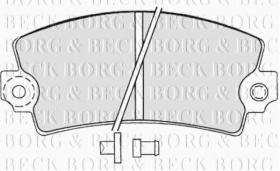 Borg & Beck BBP1047 - Juego de pastillas de freno