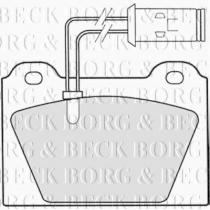Borg & Beck BBP1048 - Juego de pastillas de freno