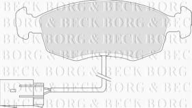 Borg & Beck BBP1070 - Juego de pastillas de freno