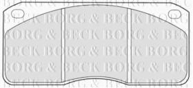 Borg & Beck BBP1083 - Juego de pastillas de freno