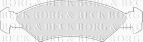 Borg & Beck BBP1114 - Juego de pastillas de freno