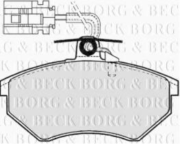 Borg & Beck BBP1127 - Juego de pastillas de freno