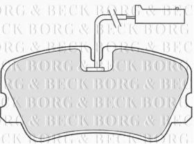 Borg & Beck BBP1140 - Juego de pastillas de freno