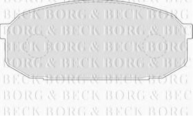 Borg & Beck BBP1144 - Juego de pastillas de freno