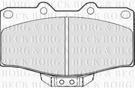 Borg & Beck BBP1152 - Juego de pastillas de freno