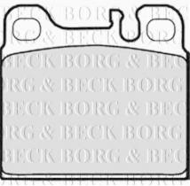 Borg & Beck BBP1158 - Juego de pastillas de freno