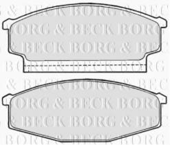 Borg & Beck BBP1167 - Juego de pastillas de freno