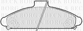 Borg & Beck BBP1172 - Juego de pastillas de freno