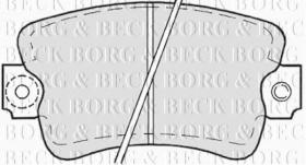Borg & Beck BBP1178 - Juego de pastillas de freno