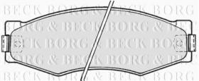 Borg & Beck BBP1180 - Juego de pastillas de freno