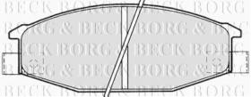 Borg & Beck BBP1192 - Juego de pastillas de freno