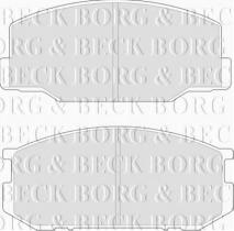 Borg & Beck BBP1196 - Juego de pastillas de freno